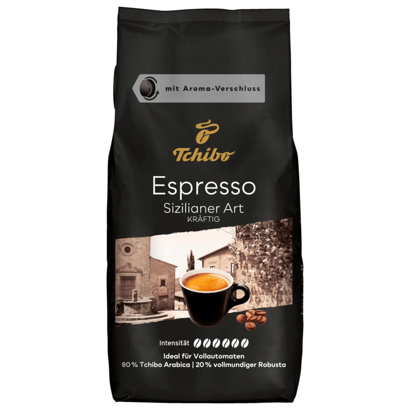 Tchibo Espresso Sizilianer Art ganze Bohne 1kg